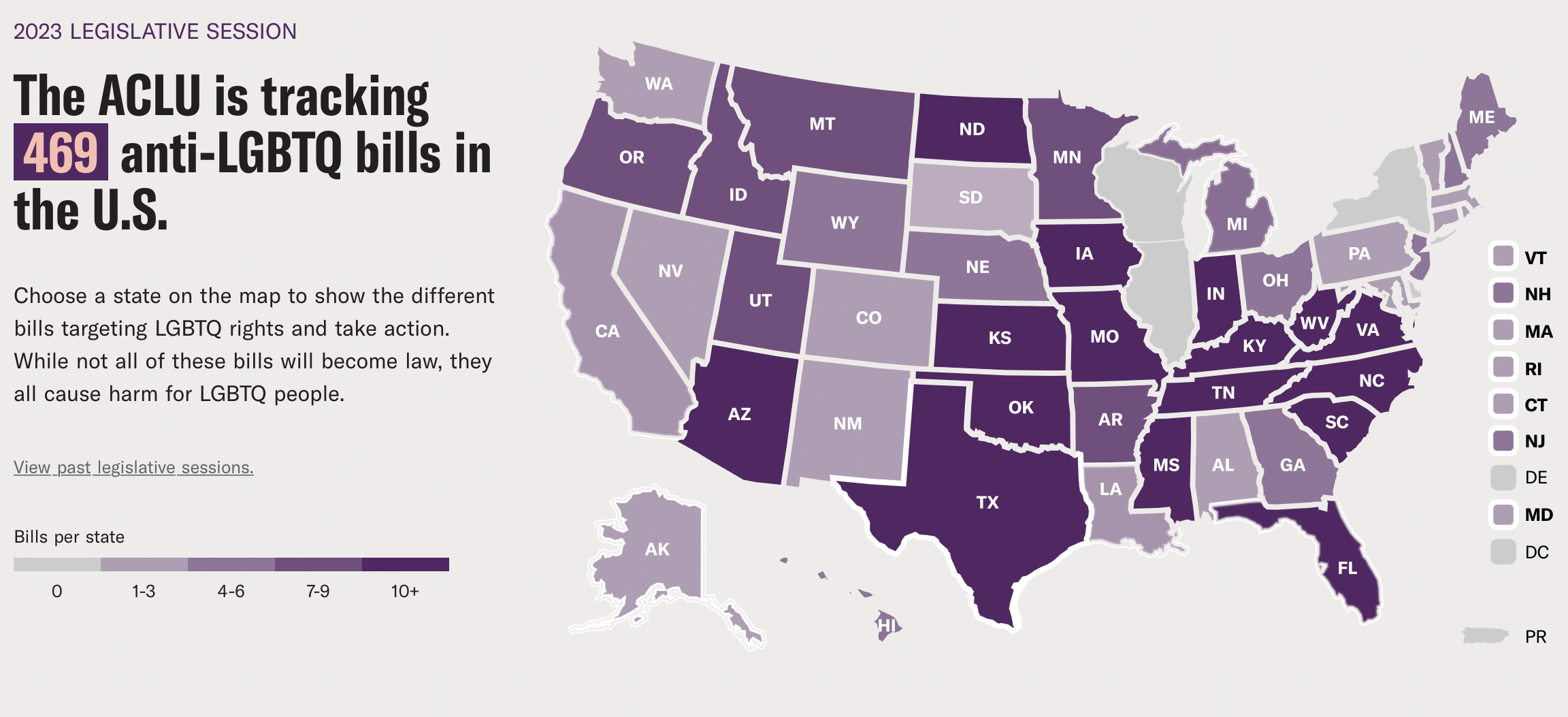 ACLU Tracks Anti-Trans Legislation