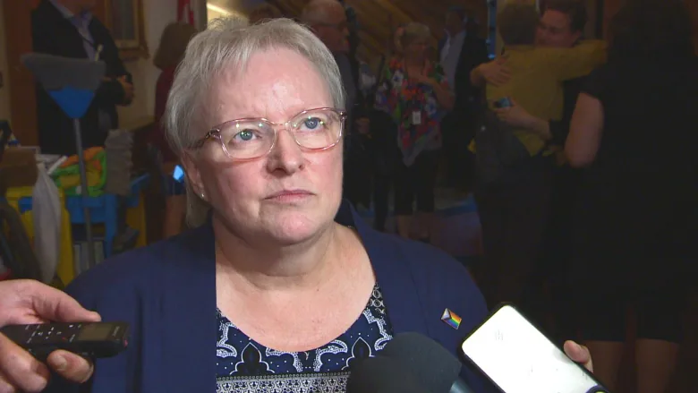 Former minister says N.B. premier’s response to her resignation ‘says it all’