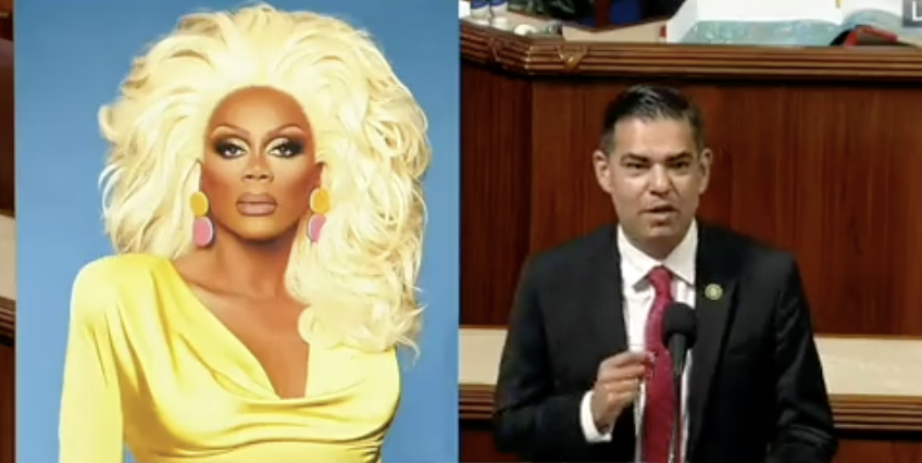 Gay congressman Robert Garcia honours RuPaul on House floor