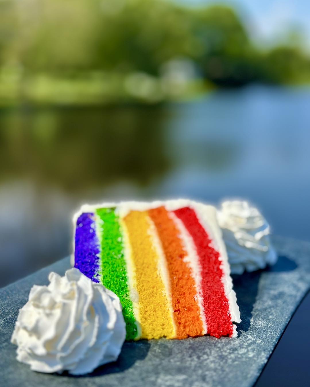 Pride Month rainbow cake sells out at Massachusetts tavern after deluge of comments