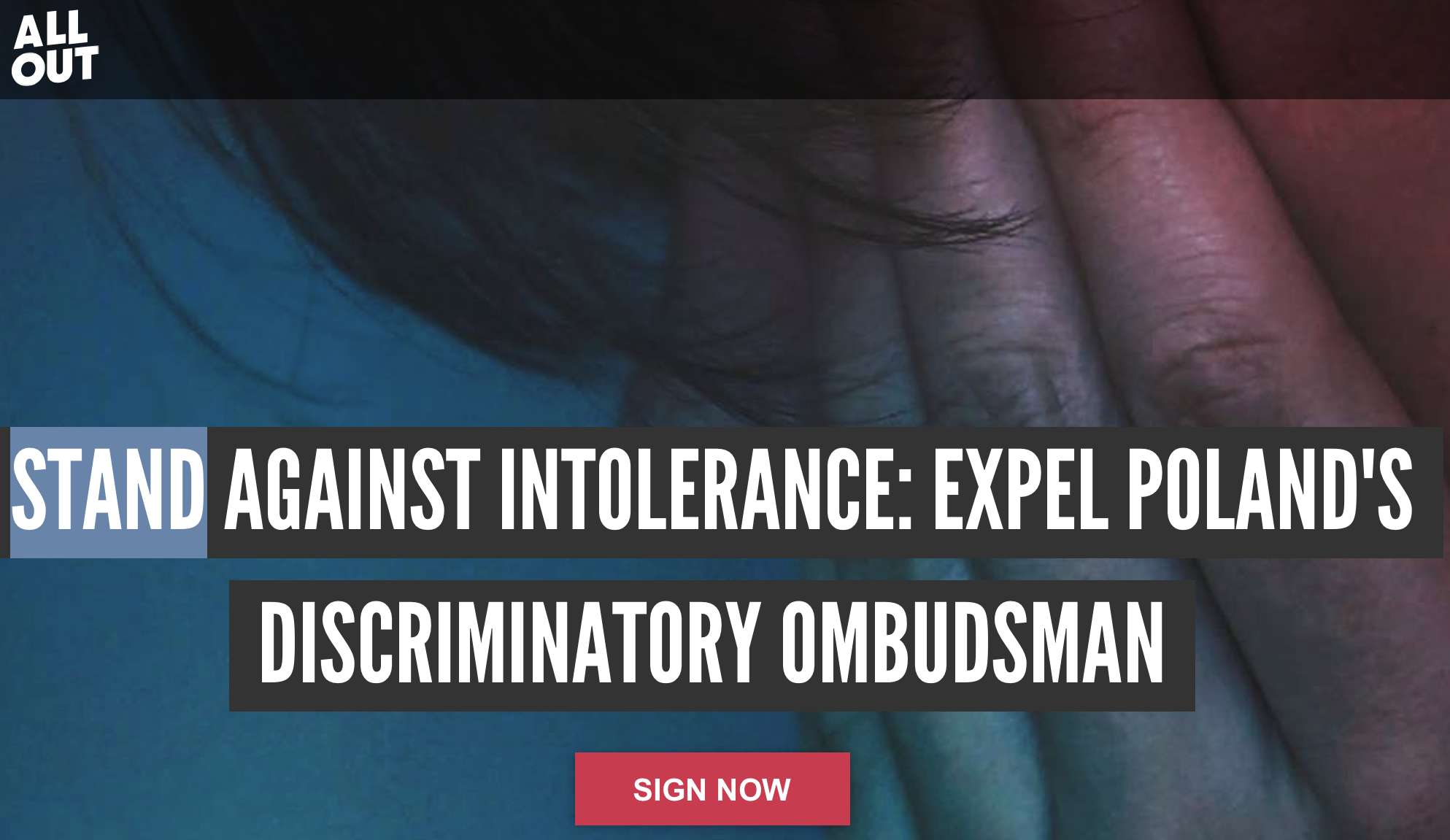 Stand Against Intolerance: Expel Poland’s Discriminatory Ombudsman