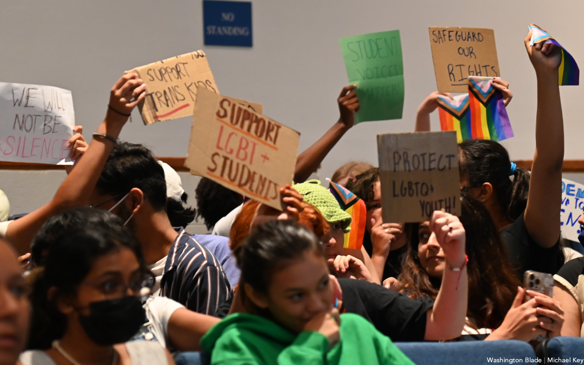 Virginia Beach high school students stage walkouts to support transgender rights