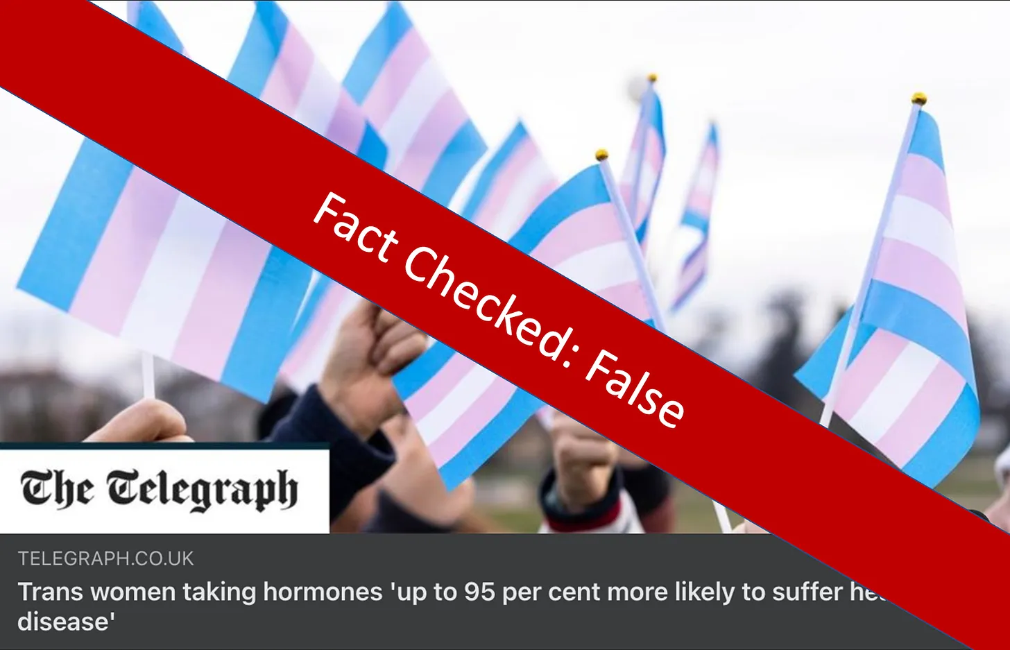 No, Trans Hormone Therapy Does Not “Increase Heart Disease By 95%”