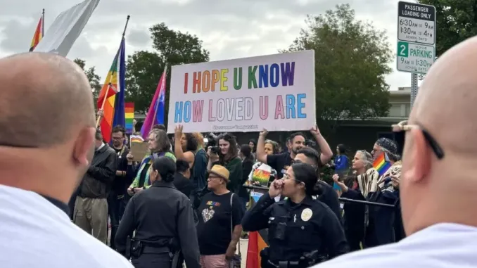 Parents Protest Pride Event at Los Angeles Elementary School