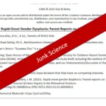 “Rapid Onset Gender Dysphoria” Republished In Junk-Science Journal With A Shady Record