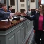 Transgender trailblazer Sarah McBride heads to her debut in Congress, hoping for a touch of grace