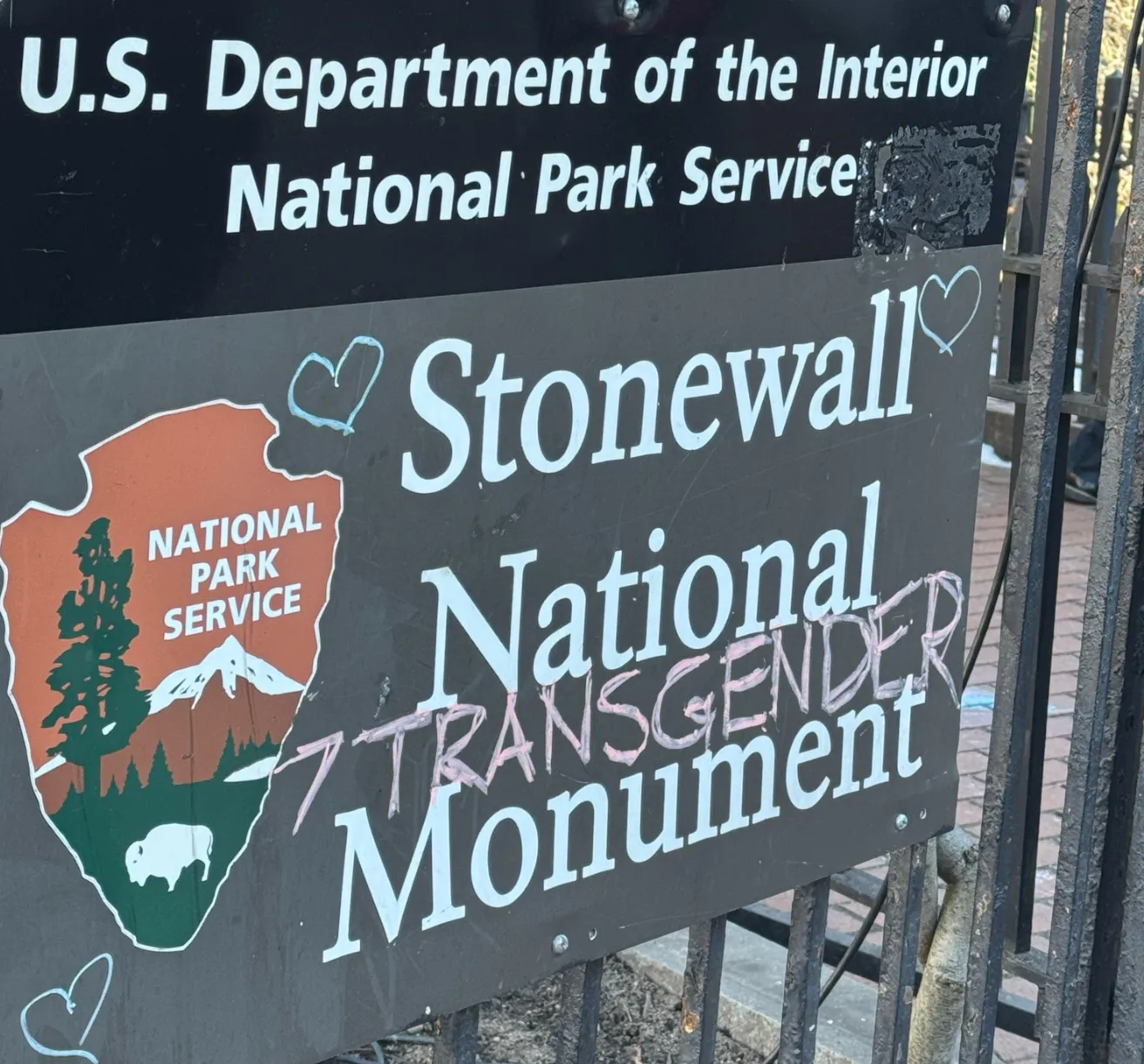 Protests Erupt At Stonewall After Trump Removes Trans People From Monument Website